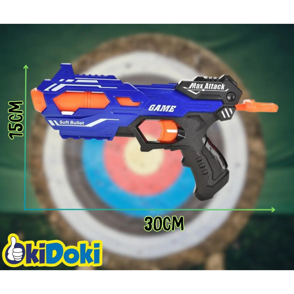 Arma lanza dardos con blanco Soft Bullet Arma lanza dardos con blanco Soft Bullet