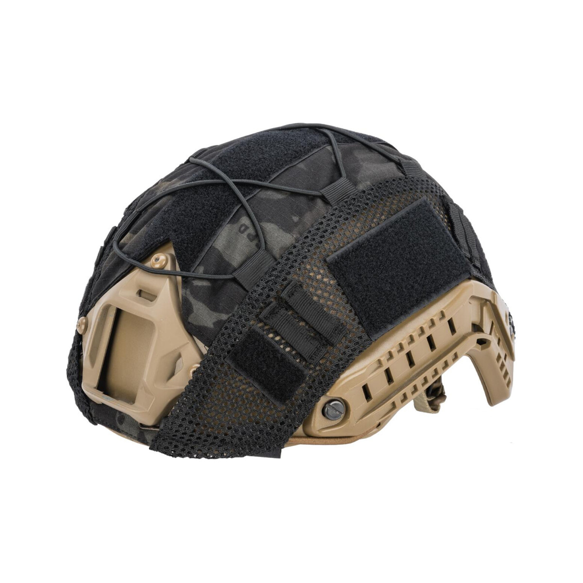 Cobertor para casco táctico tipo FAST - Multicam Black 