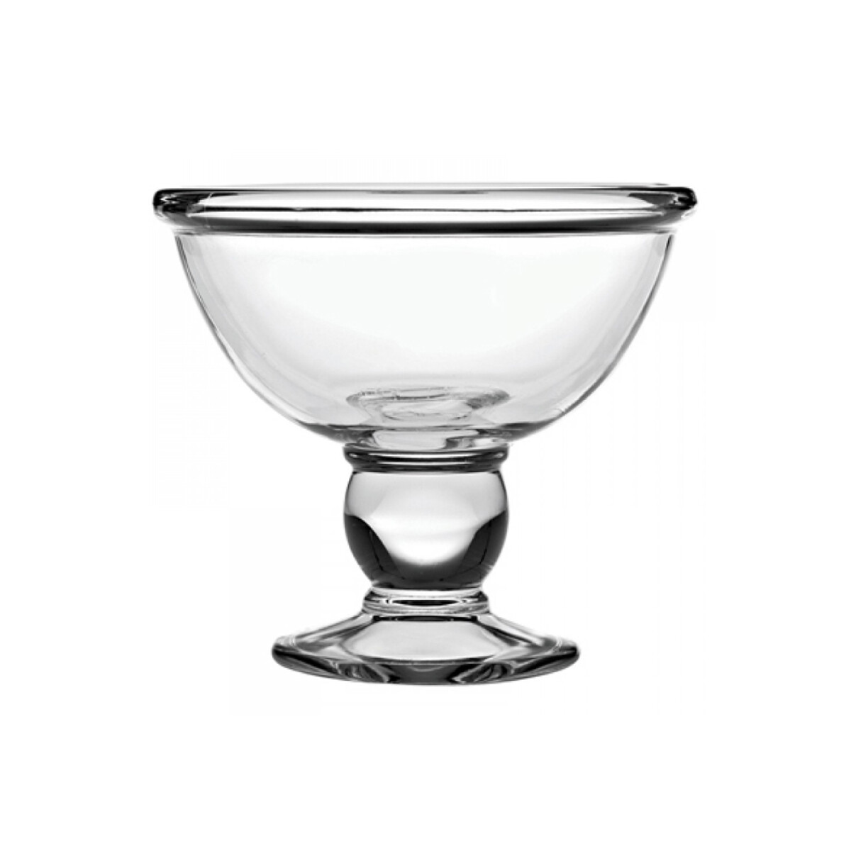 Copa de Vidrio para Helado Pasabahce 350 ml con Pie 