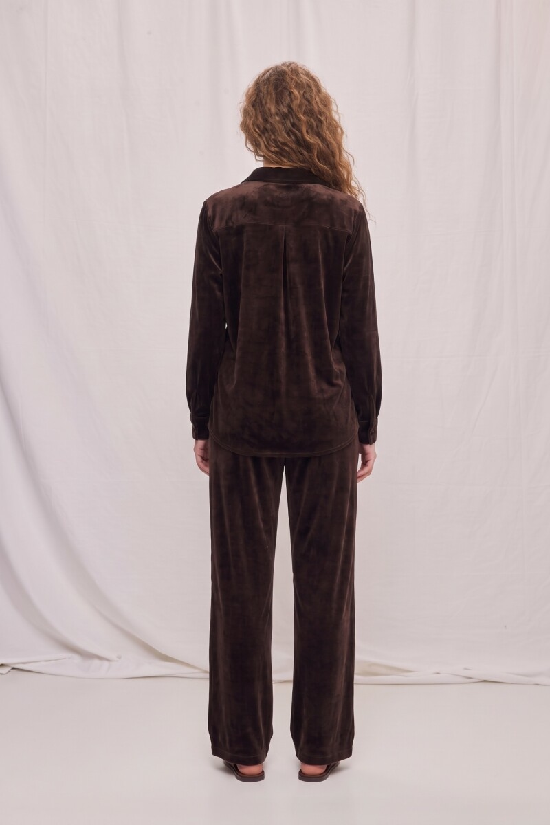 CAMISA LIBBY Chocolate