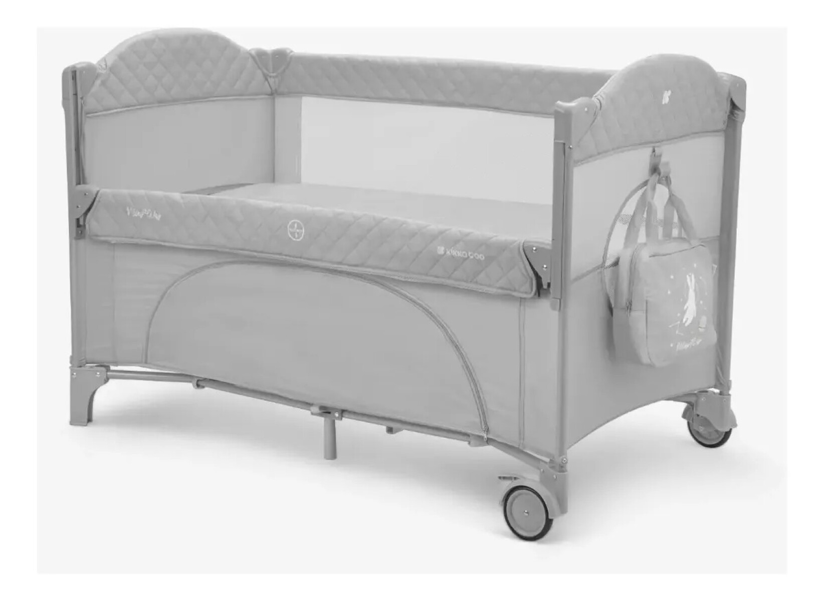 Practicuna colecho MILKWAY KIKKABOO - gris cotton mix 
