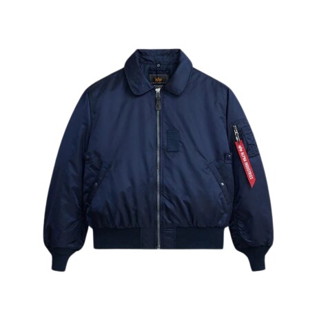 Campera Bomber B-15 Alpha Azul