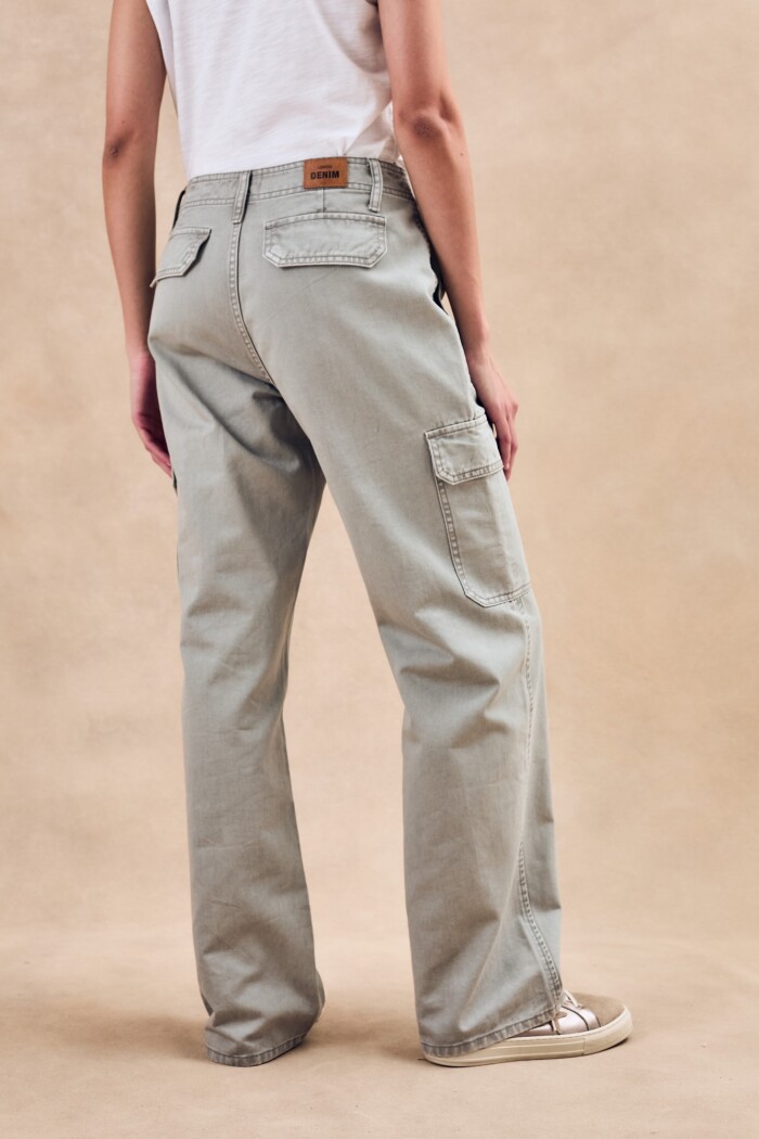 Cargo Lavado Gris Lavado