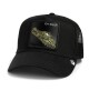 Gorra Goorin Bros Trucker Baseball - The Oh Snap Alligator Negro
