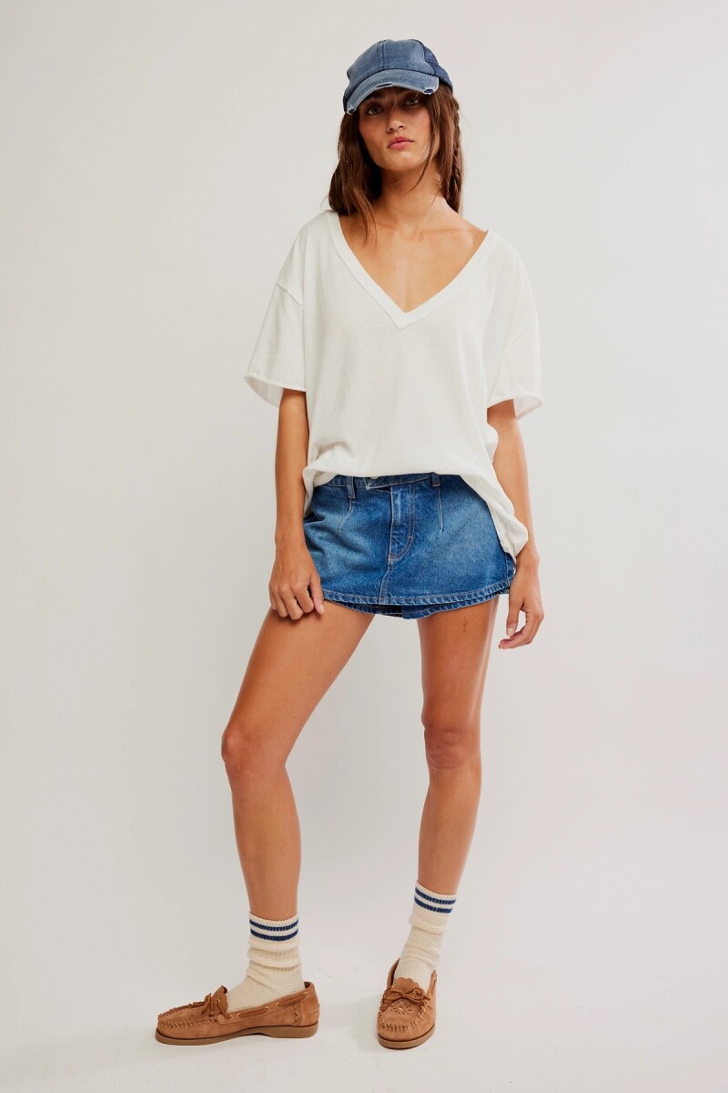 GALIVANTING SKORT Azul