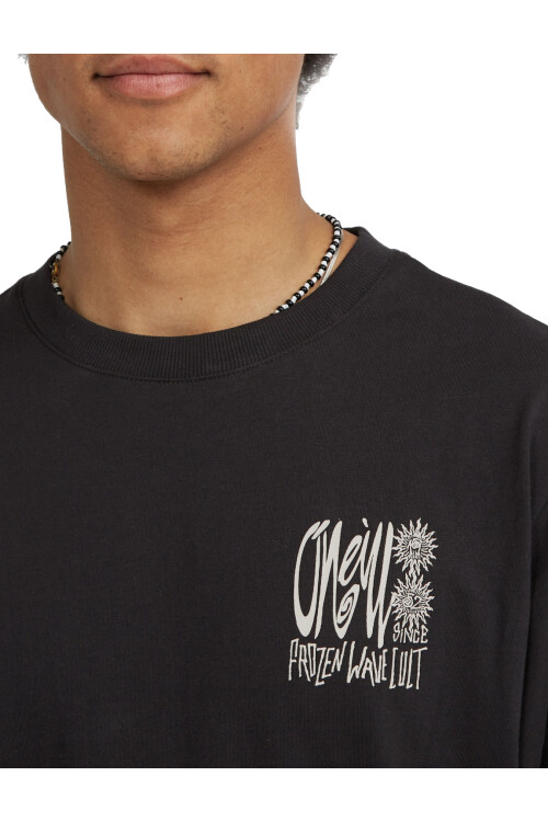 Remera O'Neill Surf Heroes Negra Remera O'Neill Surf Heroes Negra