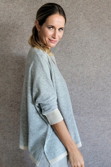 Sweater Made Gris Melange - Arena