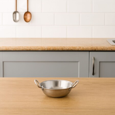 SARTEN CON ASAS ACERO INOX CORRINA 15CM PLATEADO