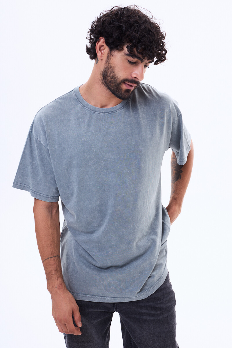 Remera Zeus Gris oscuro