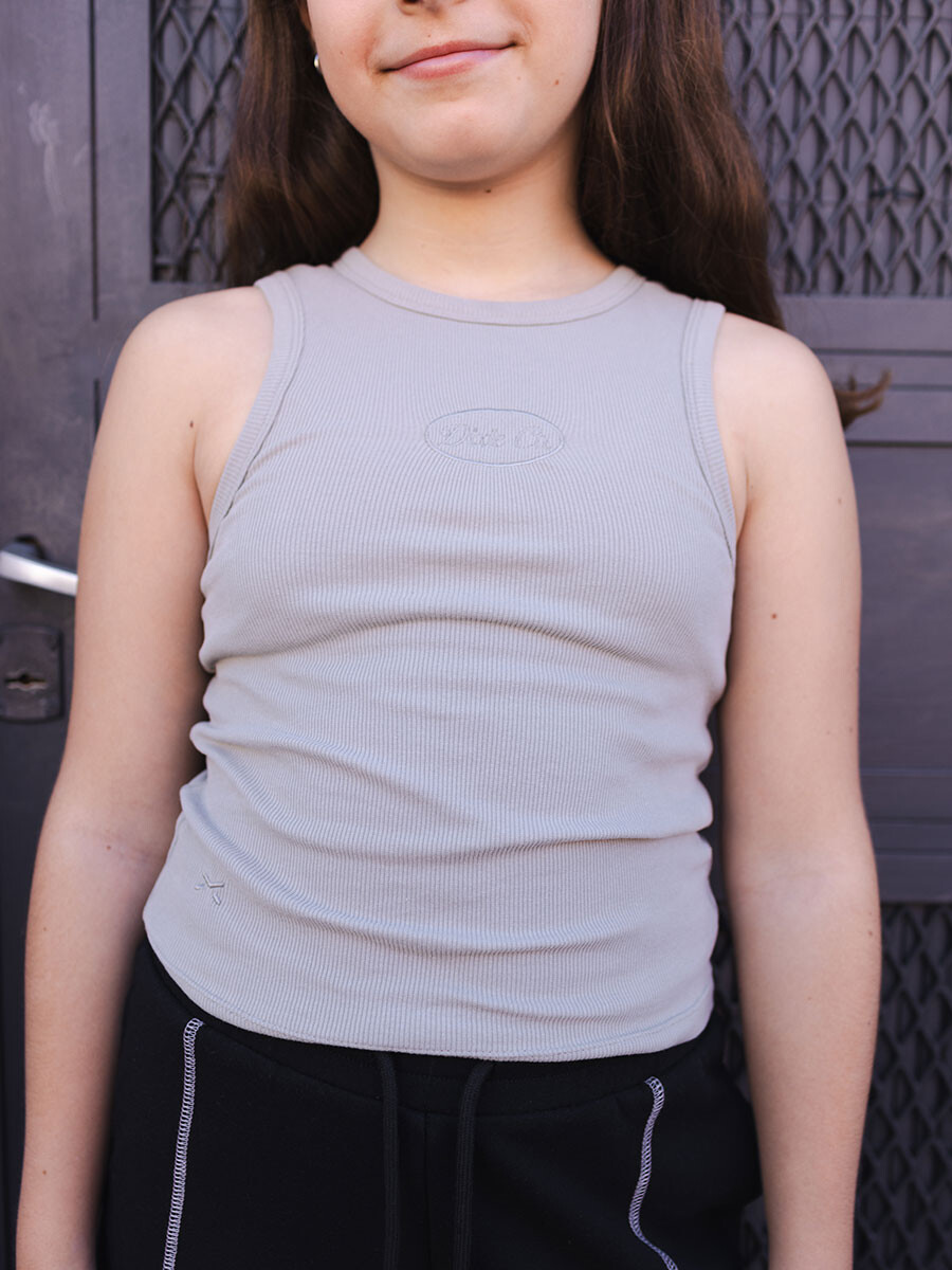 TOP LOREY TEEN DIXIE Gris Claro