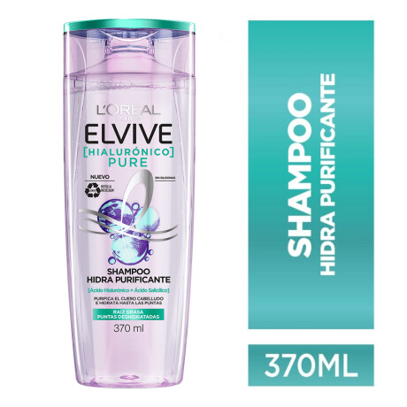 Shampoo L'Oréal Paris Elvive Hialurónico Pure 370ml Shampoo L'Oréal Paris Elvive Hialurónico Pure 370ml