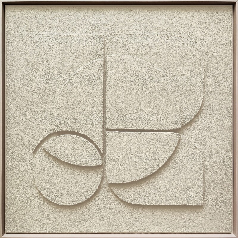 CUADRO TEXTURED CANVAS ABSTRACTO OFF WHITE MARCO MADERA CUADRO TEXTURED CANVAS ABSTRACTO OFF WHITE MARCO MADERA
