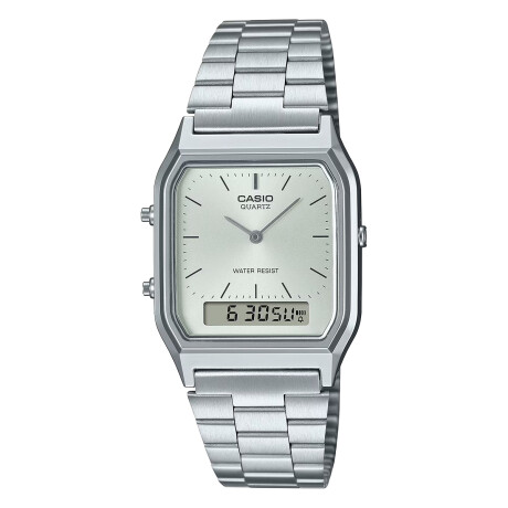 Reloj Casio en Acero Inoxidable Plateado 0