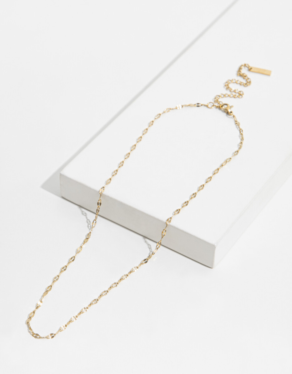 Collar Corto De Acero 