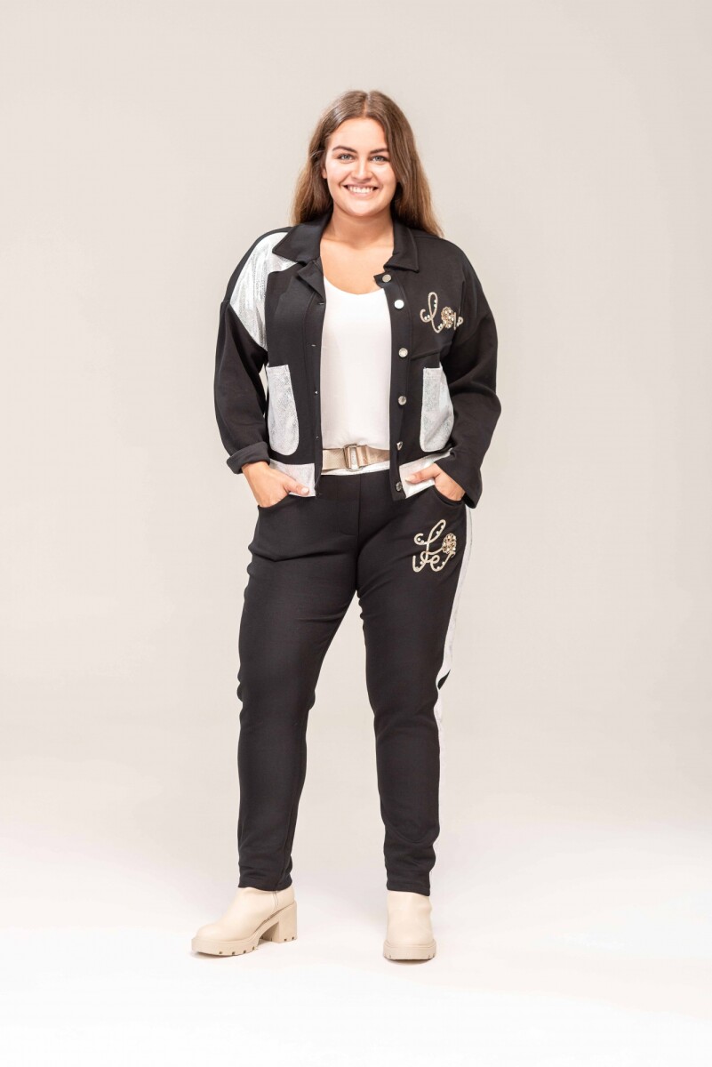 Pantalón Bruselas - negro 