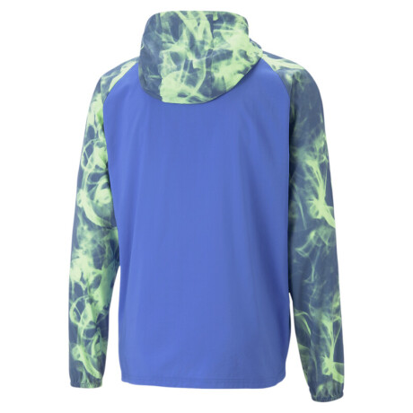 Run Fav.AOP Wov.Jkt.52338992 Azul Francia