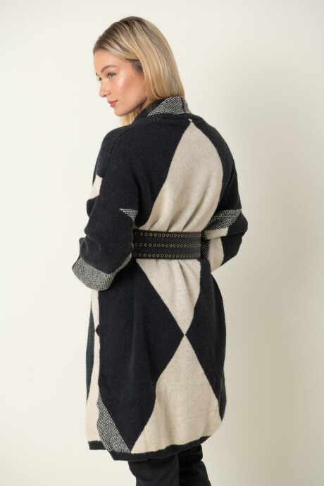 SACO CORNALINA Negro