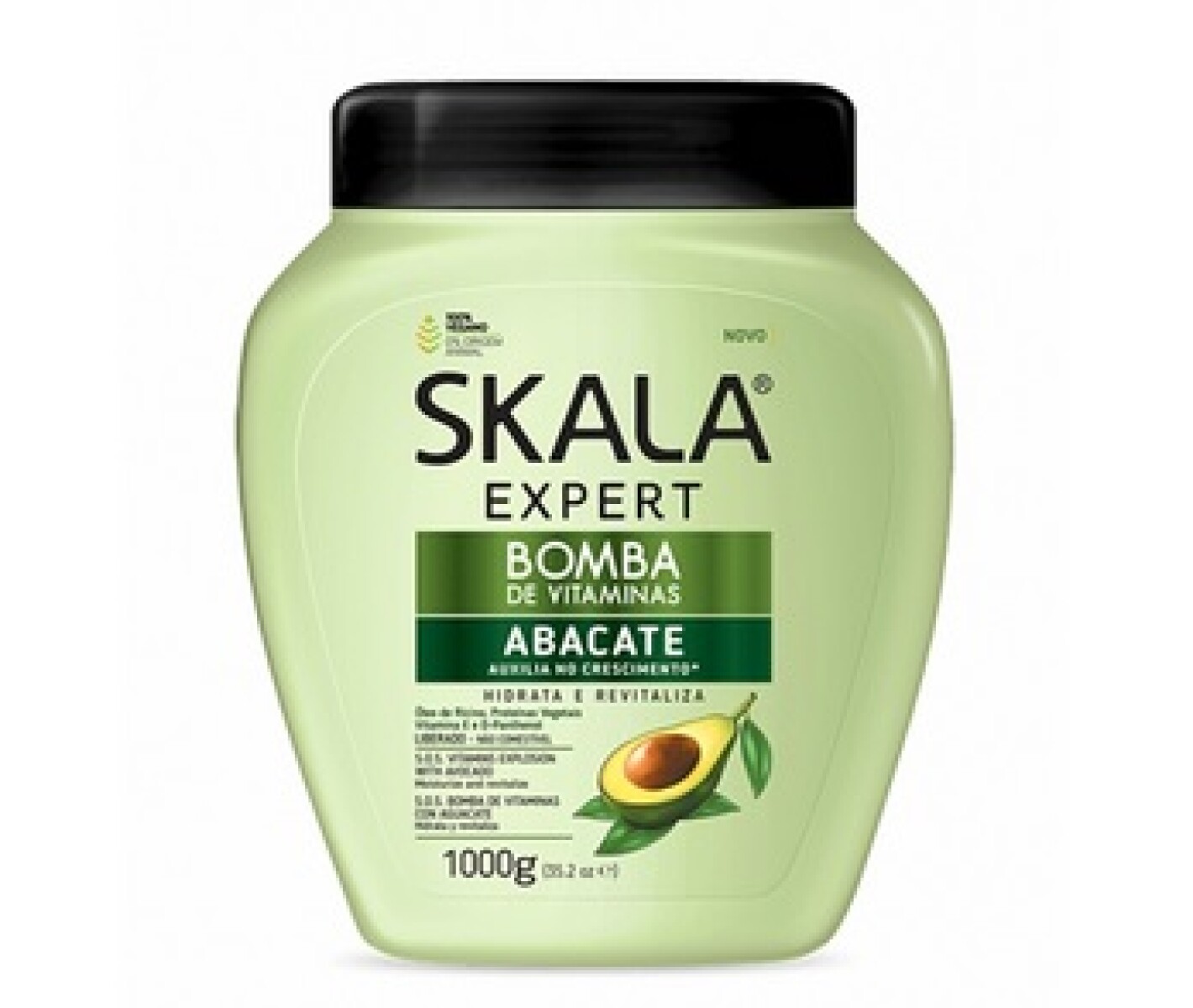 CREMA TRATAMIENTO SKALA 1 KG BOMBA VITAMINAS AGUACATE 