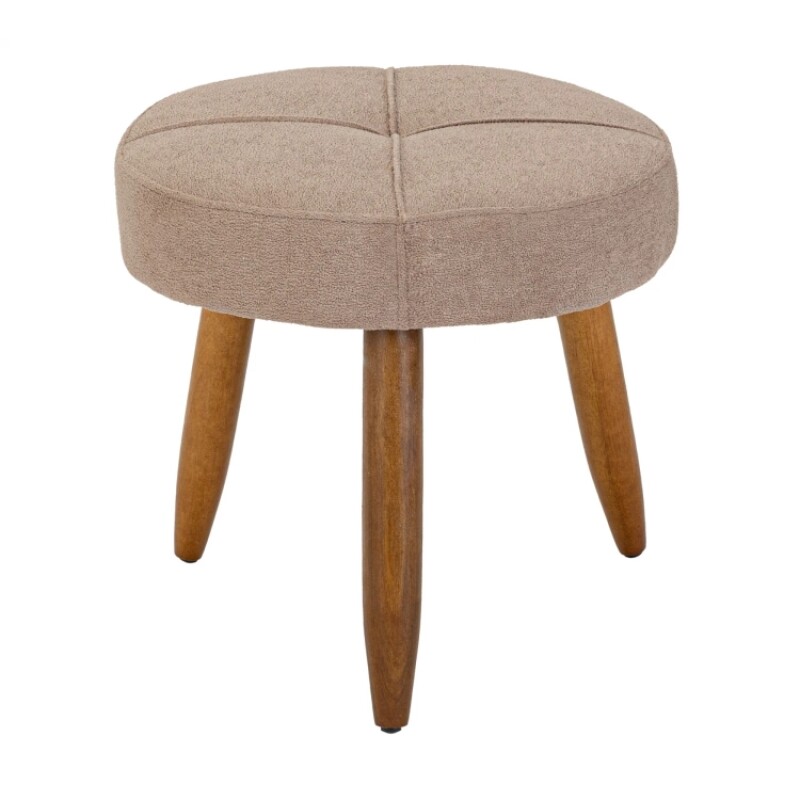 Conjunto Decorativo 498 Dallas 2 Poltronas + Puff Marron Conjunto Decorativo 498 Dallas 2 Poltronas + Puff Marron