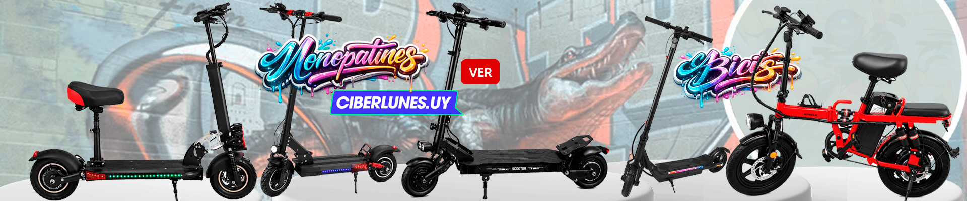 ¡Monopatines de Ciberlunes, con súper Descuento!