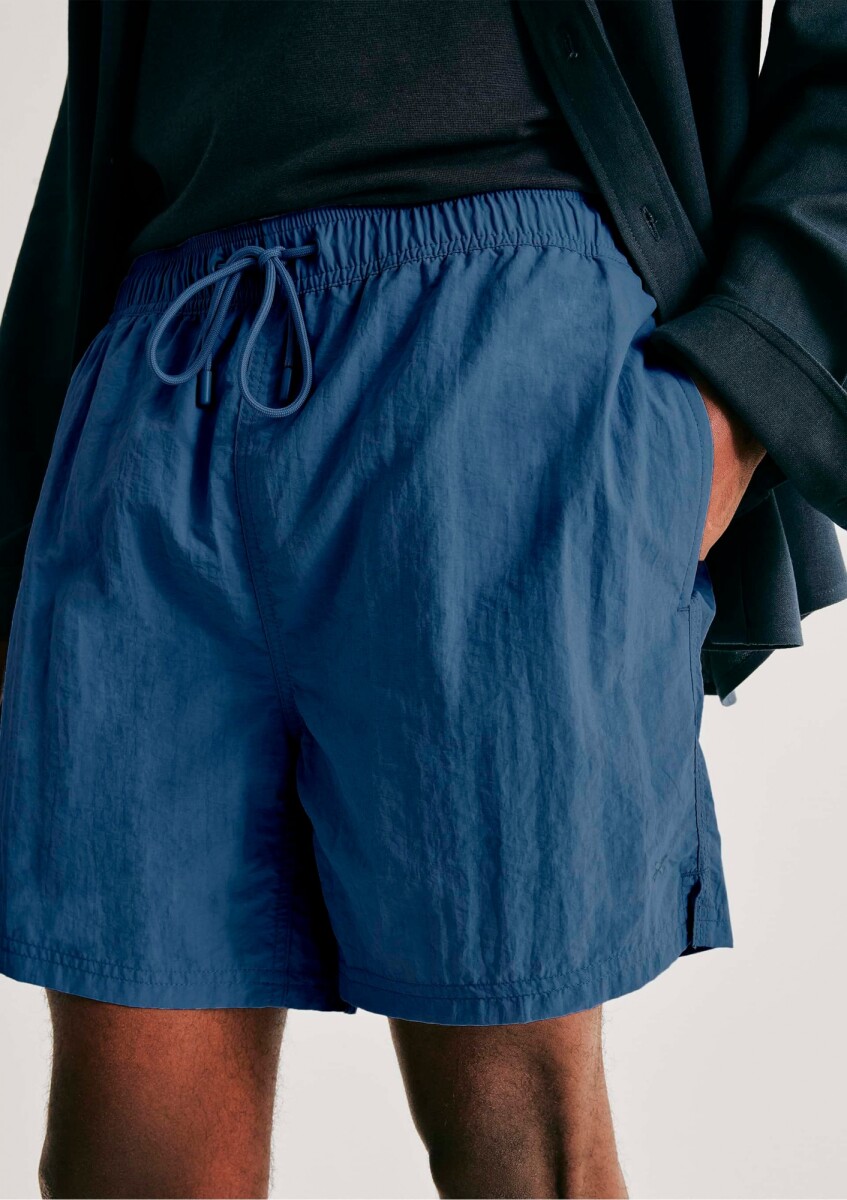 SHORT DE BAÑO CON TEXTURA - SHORTS MASC 