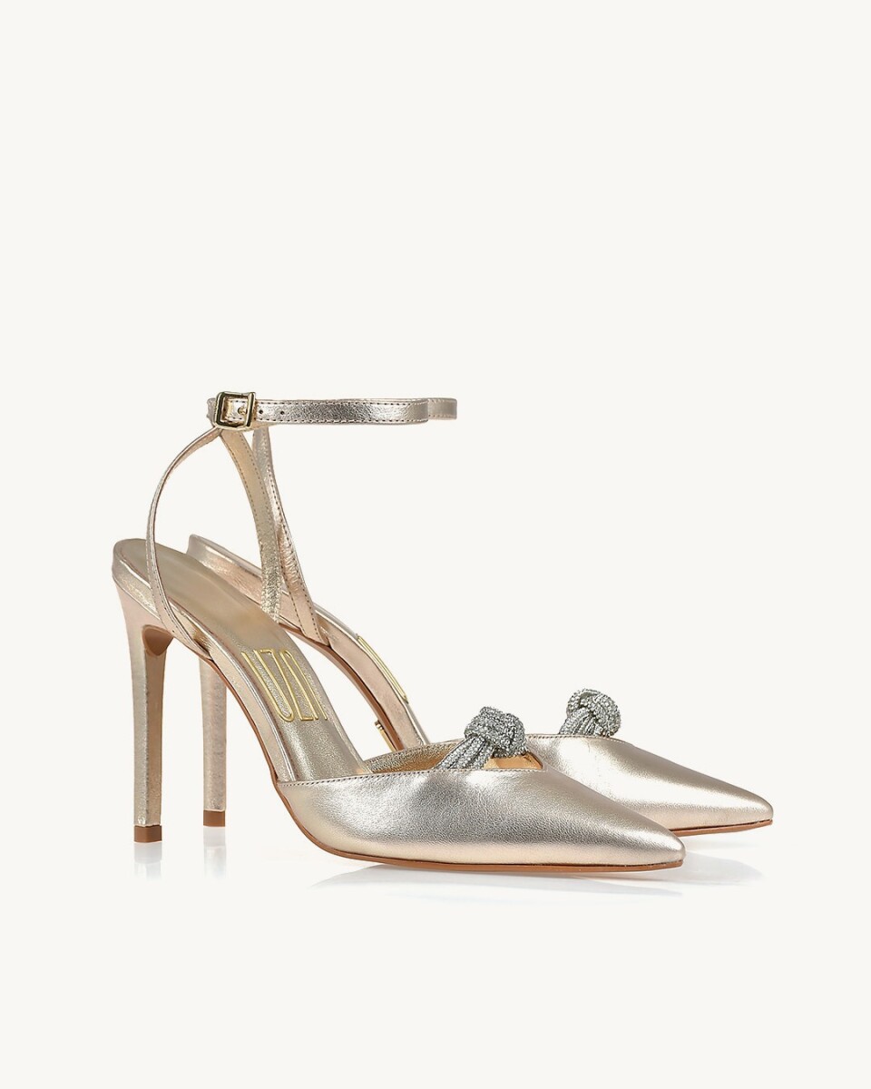 Stiletto Shine light Gold (Com. 4) - Dorado 