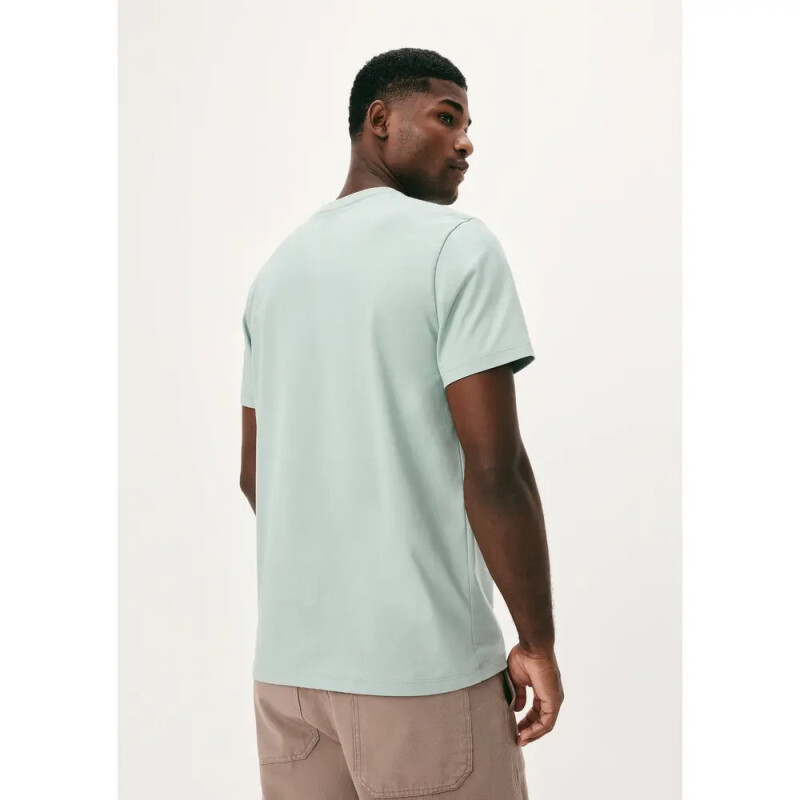 CAMISETA MM MASC VERDE CLARO