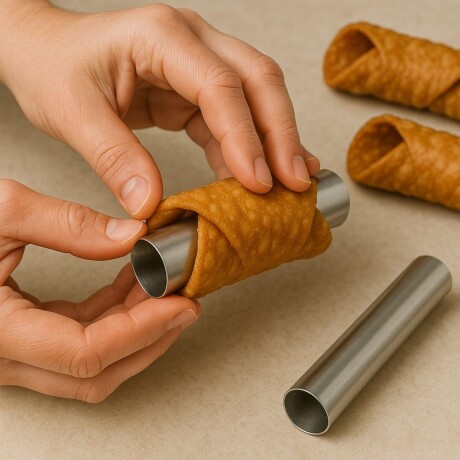 Moldes para Cannoli Set 6 unidades Moldes para Cannoli Set 6 unidades