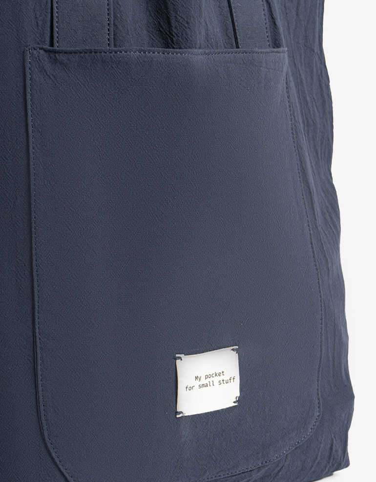 Bolsas reutilizables Tote Bag De Material Reciclado - Azul Francia