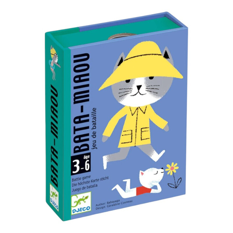 Juego de cartas Bata-Miaou Djeco Juego de cartas Bata-Miaou Djeco