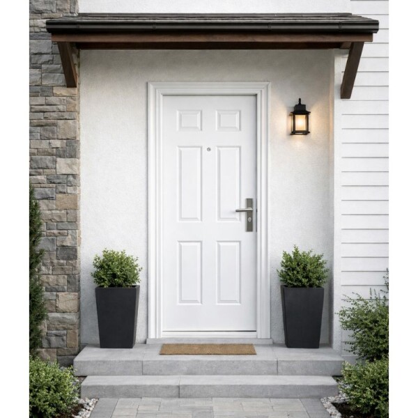 PUERTA SEMI BLINDADA BLANCA 27 KG - IZQUIERDA PUERTA SEMI BLINDADA BLANCA 27 KG - IZQUIERDA