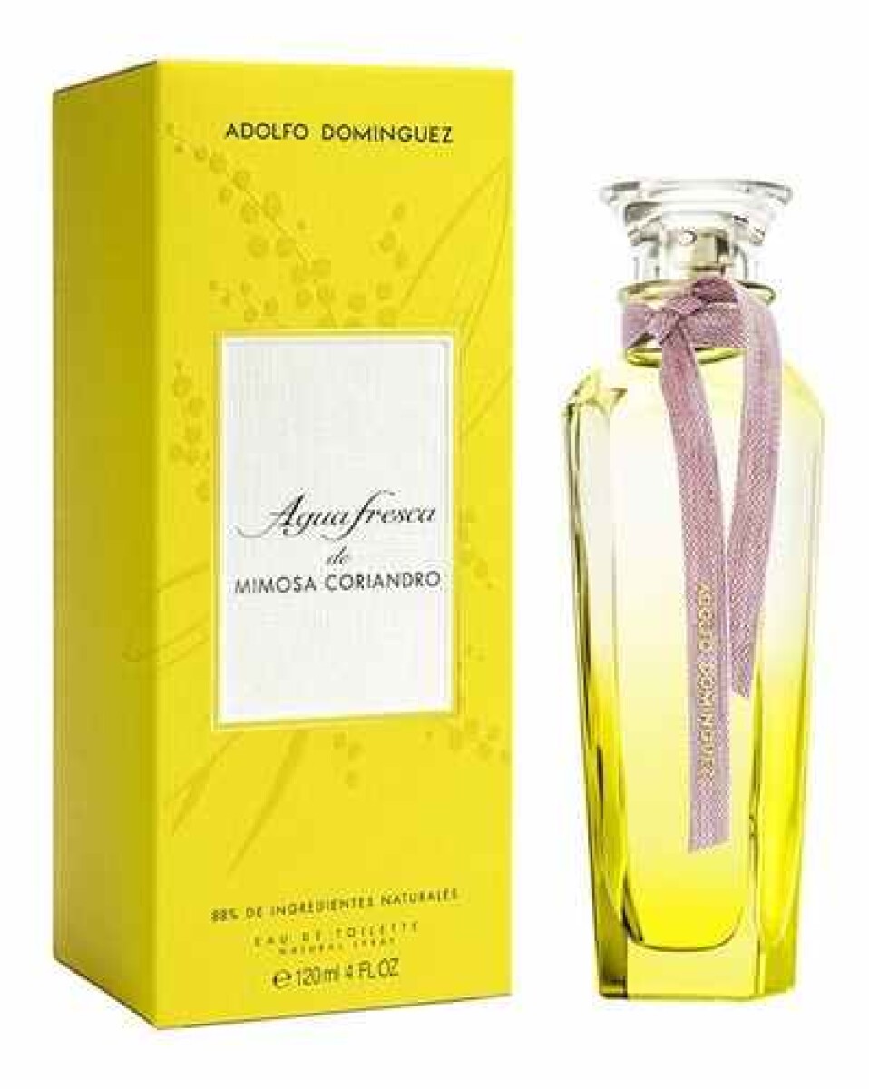 PERFUME ADOLFO DOMINGUEZ AGUA FRESCA DE MIMOSA CORIANDRO EDT 120ml 