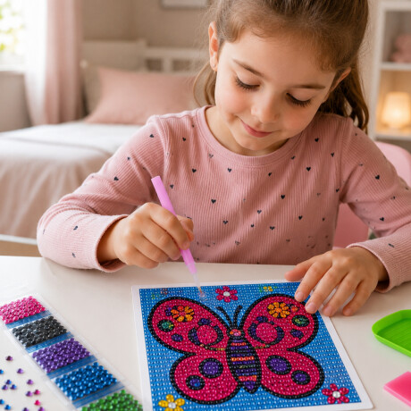 Set creativo Diamond Painting Mariposa