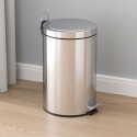 PAPELERA TACHO ACERO INOXIDABLE TRAMONTINA 30LTS PLATEADO