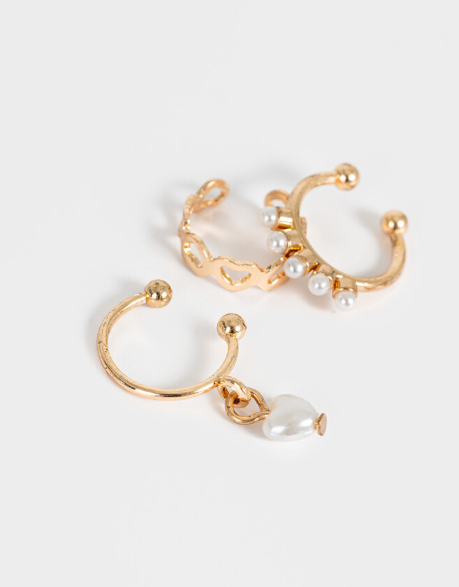 Bijou Cuff Con perlas Cuff Con Perlas - Dorado