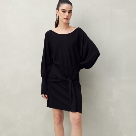 VESTIDO MAX Negro