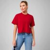 Polo Cotton Boxy Tee Mujer Holly Berry