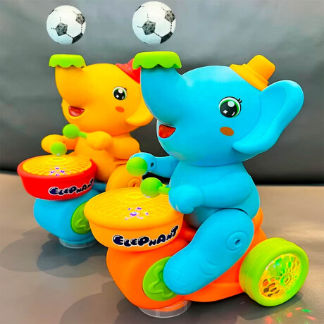 Elefante Musical Juguete Infantil Luz Y Sonido Circus Jug026008