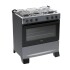 Cocina Dako Luna 5 Hornallas Gris