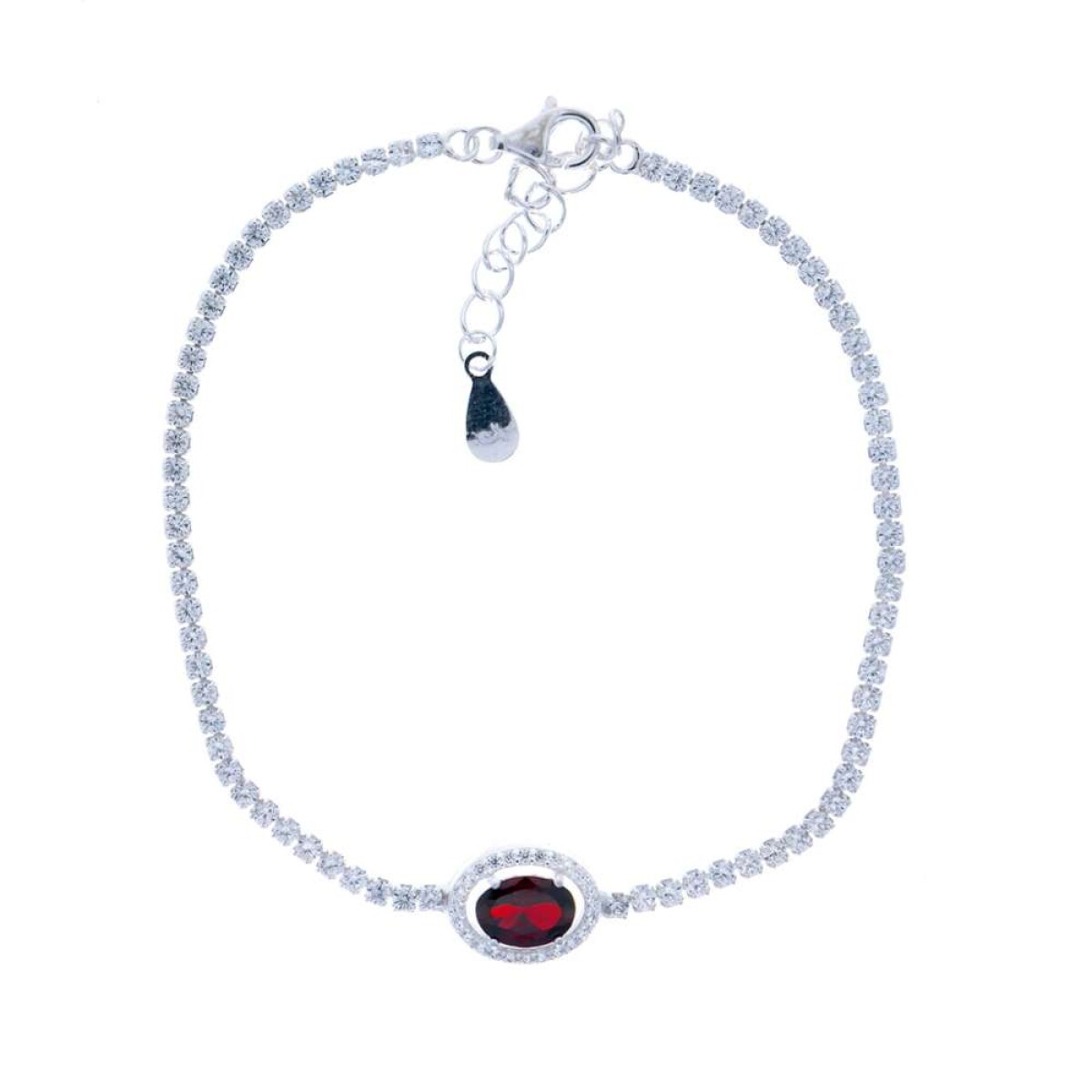 Pulsera De Plata 925 - Con Circonias 