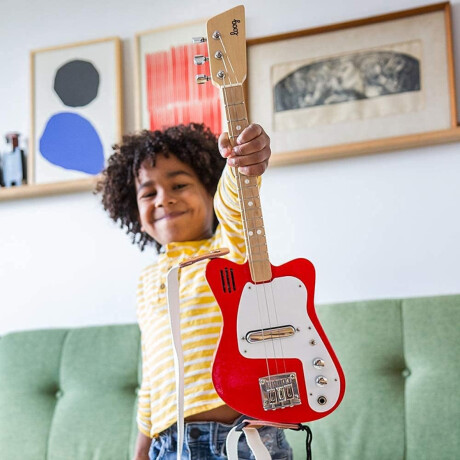 Guitarra eléctrica Loog Roja Sc