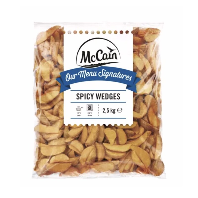 PAPA EN GAJOS PICANTE 2,5KG MCCAIN PAPA EN GAJOS PICANTE 2,5KG MCCAIN