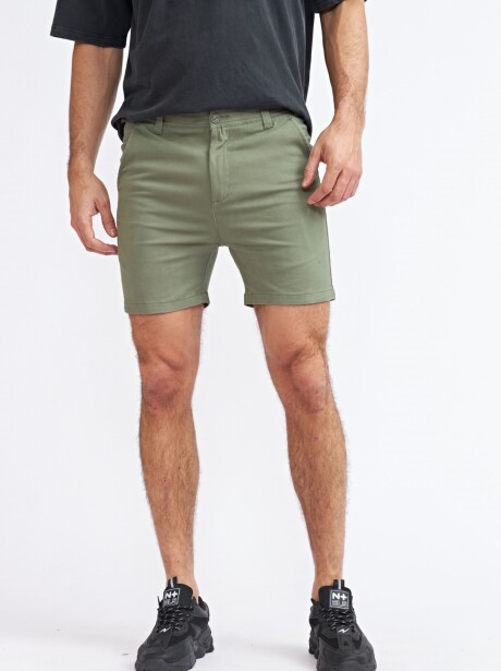 SHORT LUCAS VERDE MILITAR