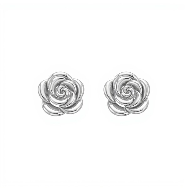 Caravanas Rosa - Plata 925 - CA4246 sinpiedra