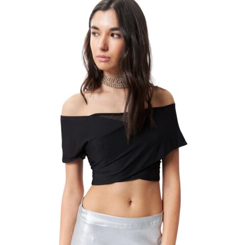 TOP TILA XS-L NEGRO