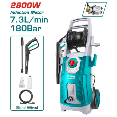 HIDROL 2800W 180BAR INDUCC BOMBA COBRE TOTAL HIDROL 2800W 180BAR INDUCC BOMBA COBRE TOTAL