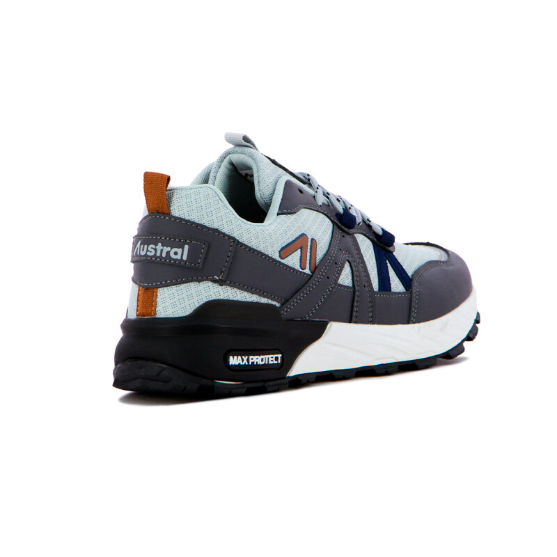 Austral Champion Lifestyle Bariloche Hombre - Gris/marino Gris-marino