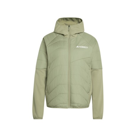 Campera adidas Terrex Hibrida Climawarm GREEN
