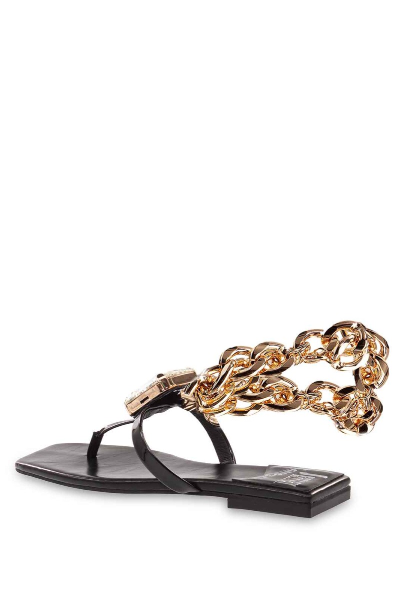 SANDALIA RING-ON-IT Negro