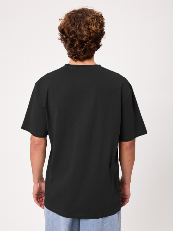 T-SHIRT CUNYT RUSTY Negro